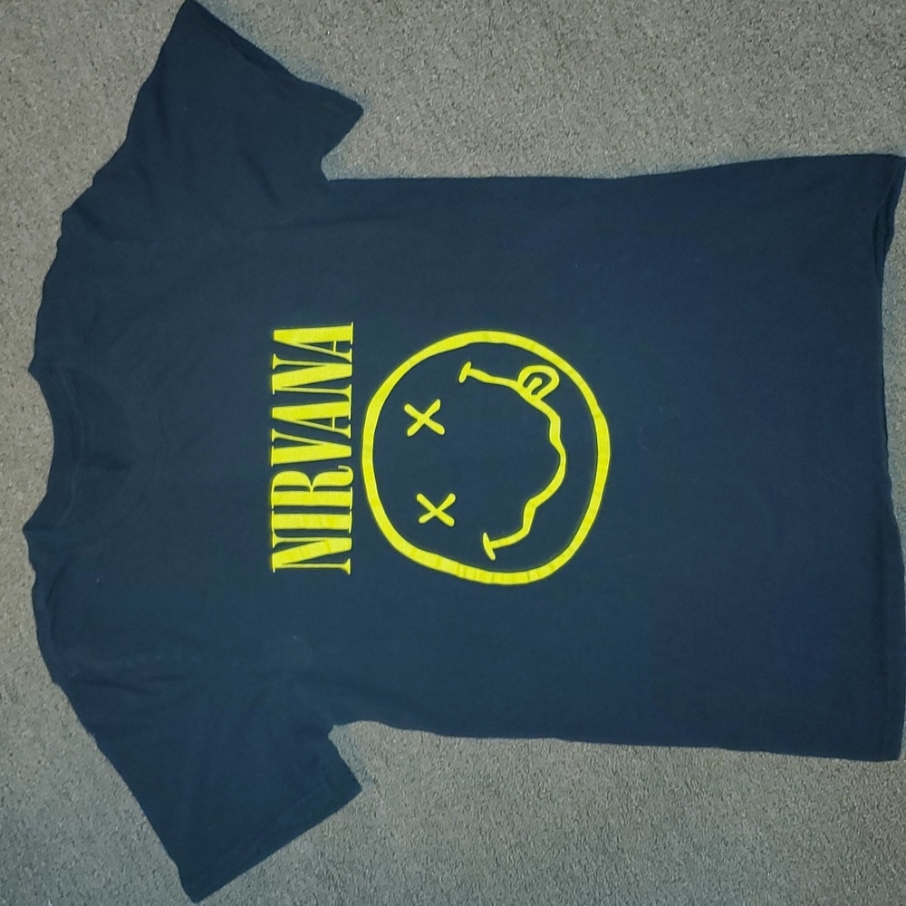 Nirvana mens graphic tee